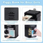Piggy Bank Cash Mini ATM Coin Bank - Image 2