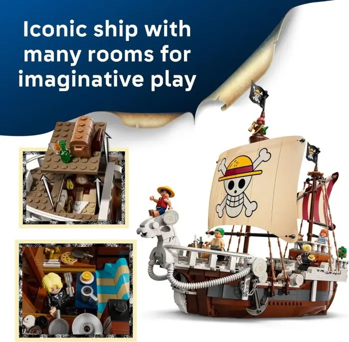 LEGO ONE Piece The Going Merry Pirate Ship - Image 3
