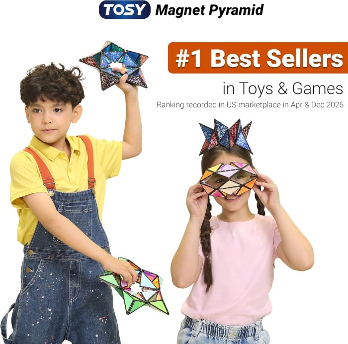 TOSY Magnet Pyramid - 1 Billion Shapes - Image 2