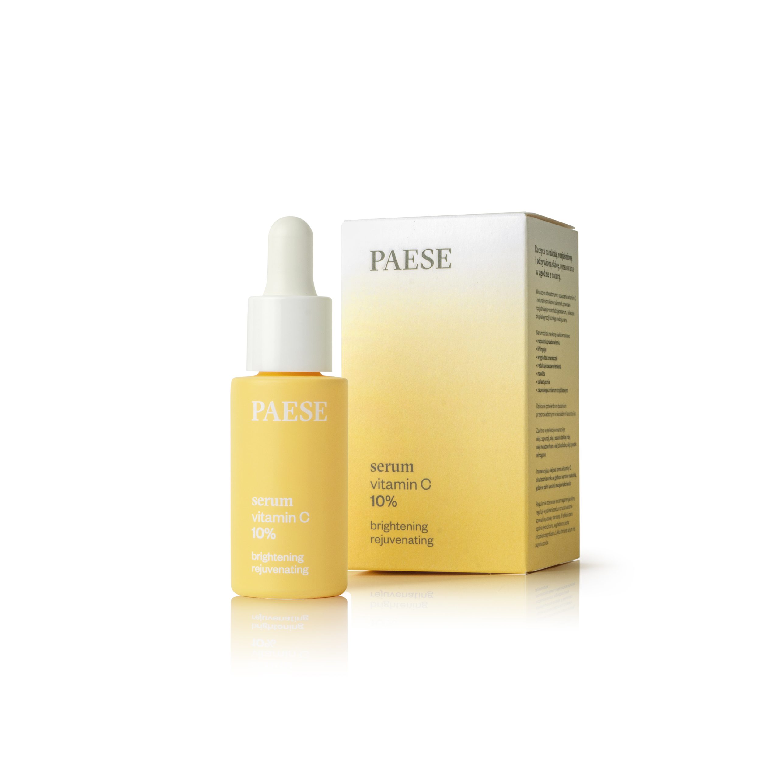 SEJAS SERUMS AR VITAMĪNU C - PAESE SERUM VITAMIN C 10%