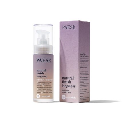 TONĀLAIS KRĒMS - PAESE NANOREVIT NATURAL FINISH LONGWEAR